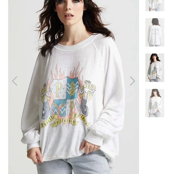 Recycled Karma Pacific Palisades Sweatshirt Small - Picture 3 of 9